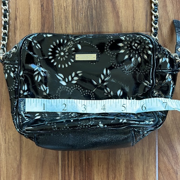 KATE SPADE FLORAL CUT OUT CROSSBODY BAG Black - Picture 11 of 13